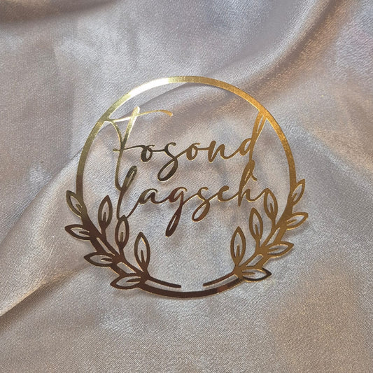 Fosond Lagseh Cake Topper